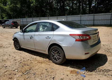 2015 Nissan Sentra S from USA, damaged, VIN 3N1AB7AP4FY347108